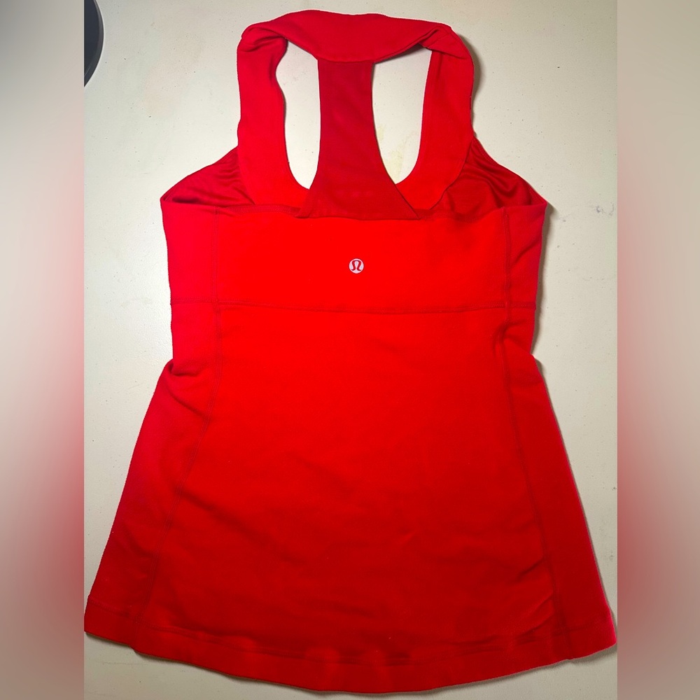 Women’s Red Lululemon Tank Top Size 2
